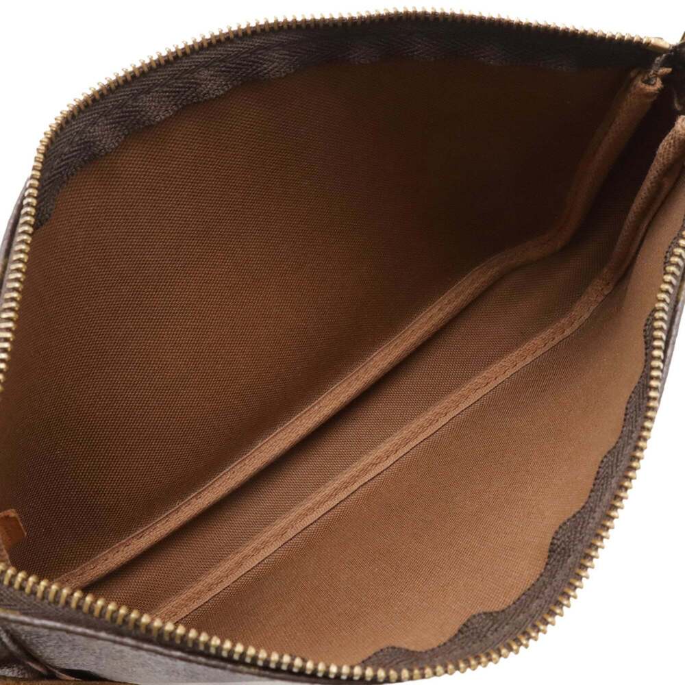 LOUIS VUITTON Authentic Brown Monogram Pochette Pouch - Picture 9 of 9
